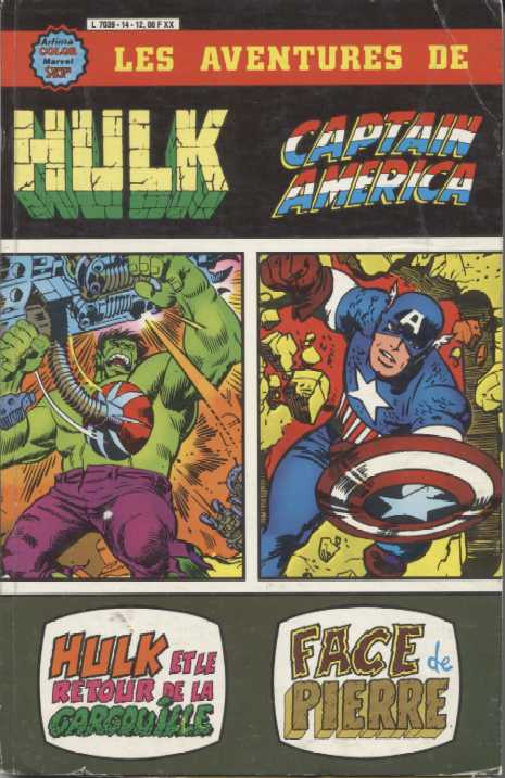 Scan de la Couverture Hulk Gamma n 914